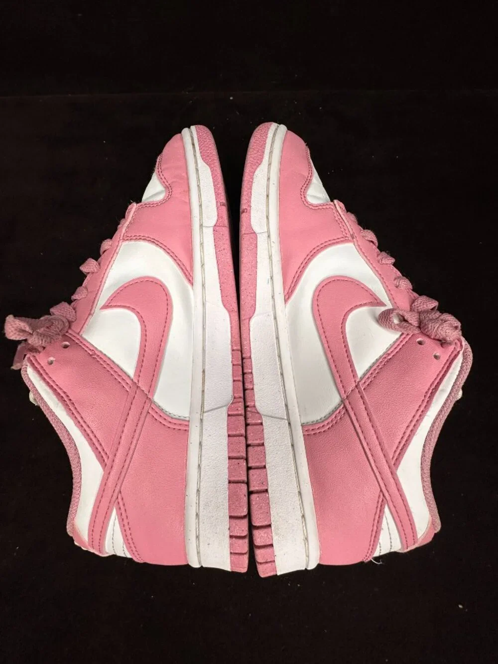 These sneakers are the Nike Dunk Low Next Nature 